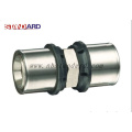 Press Pex-Al-Pex Fitting/Straight Couplingbrass Fitting for Pex-Al-Pex Pipe